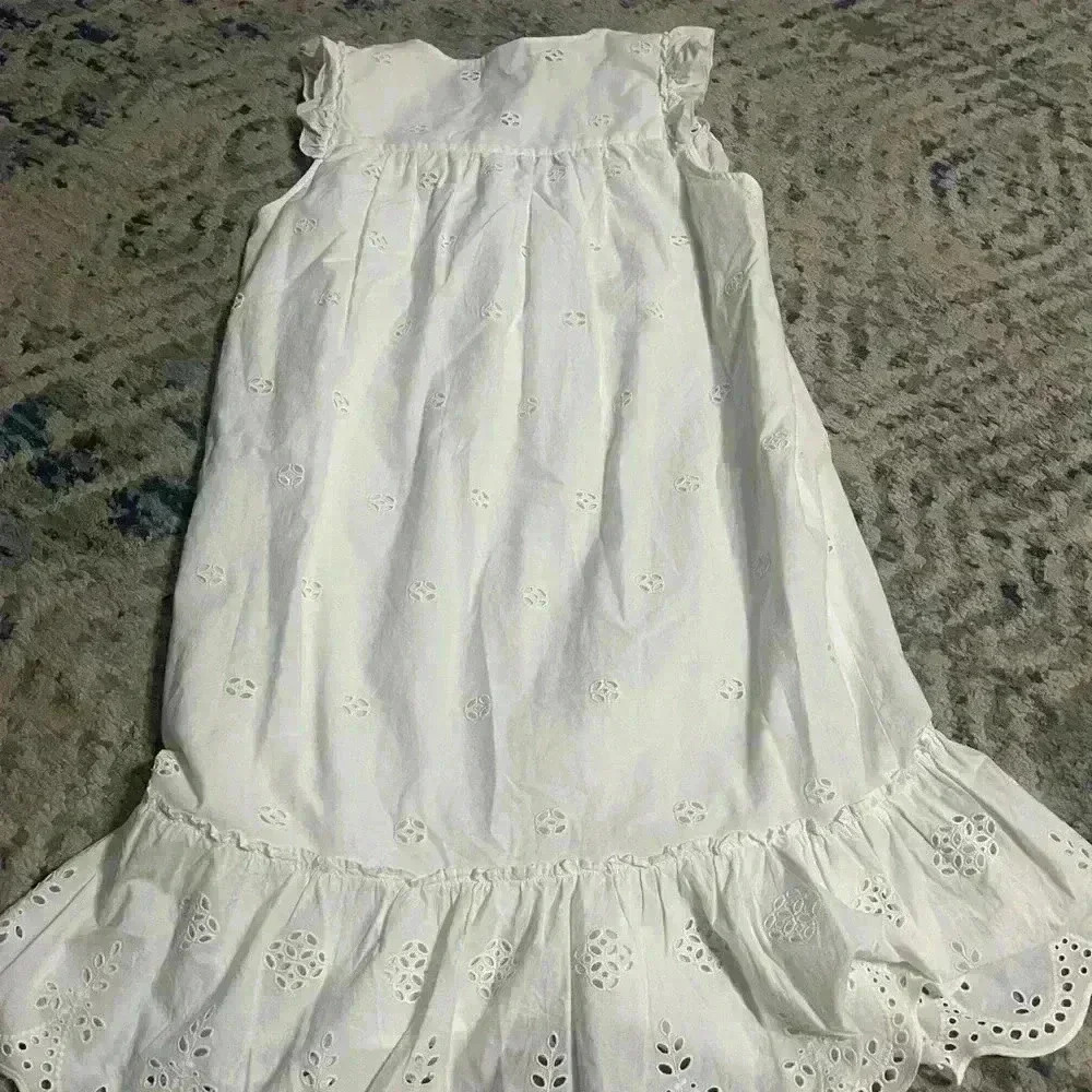 Madewell white eyelet garden dress Xsmall - Picture 6 of 7